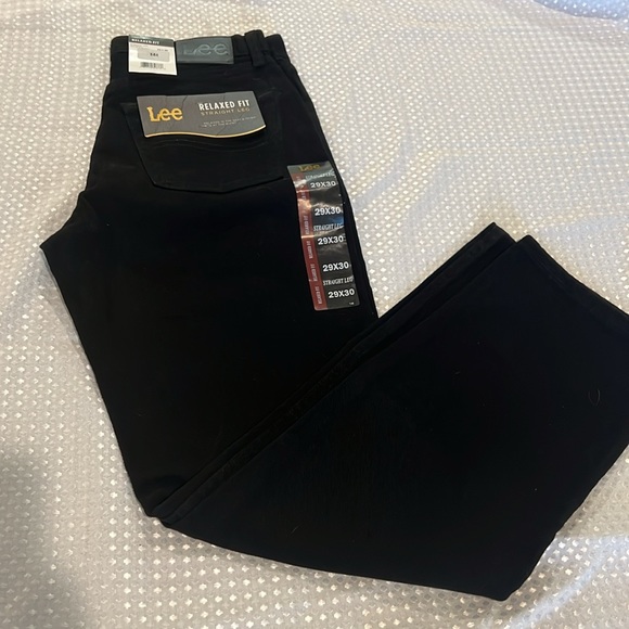 LEE RELAXED FIT STRAIGHT LEG 29/30 - Picture 2 of 4